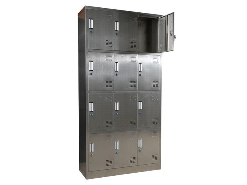 12門不銹鋼衣柜