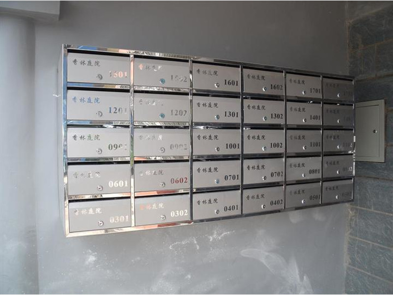 周口壁掛式不銹鋼信報(bào)箱