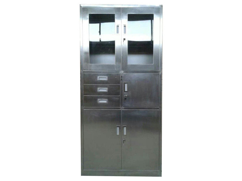 周口偏三屜不銹鋼文件柜