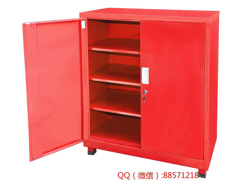 雙門(mén)四層工具置物柜