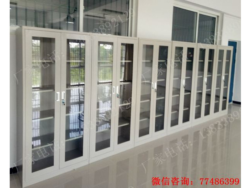 自貢鐵皮玻璃門器材柜