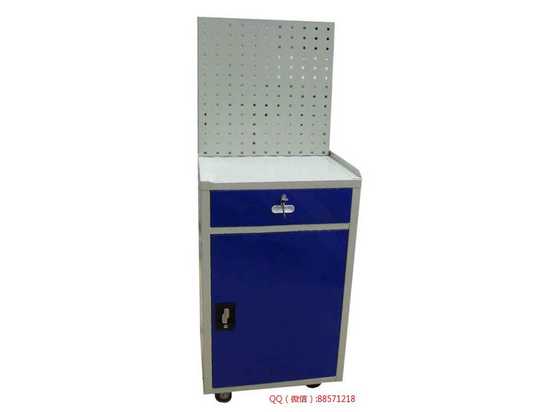 仙桃孔板移動單抽屜帶門工具柜