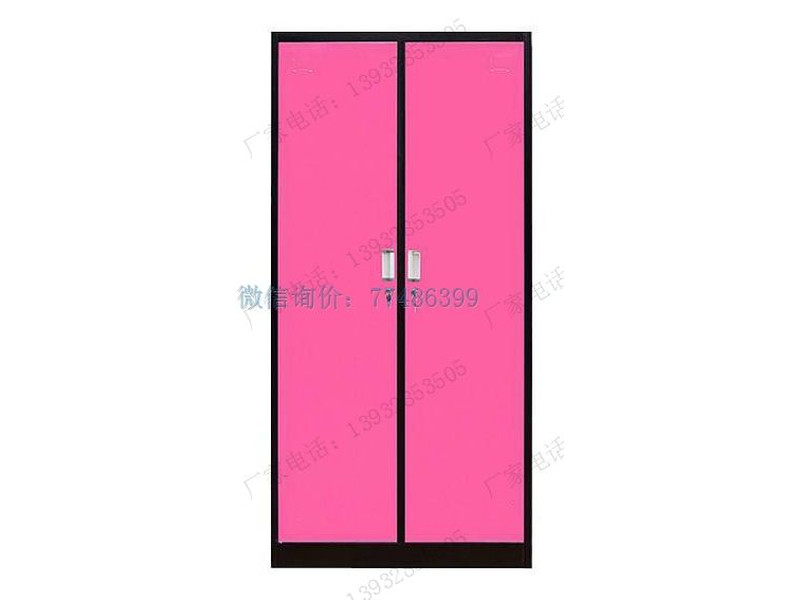 阿克蘇雙門套色更衣鐵皮櫥