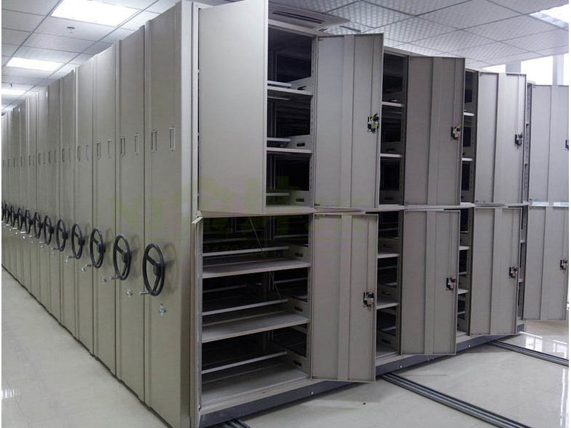 國標手動密集架檔案柜