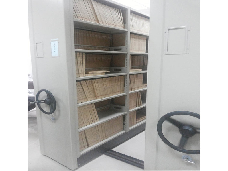 揭陽輪盤式手搖密集架