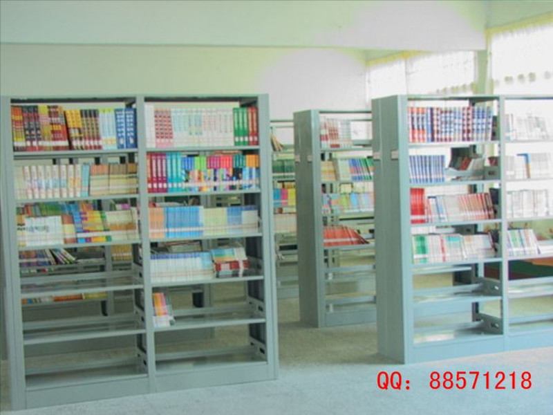 兩節一排雙面書架